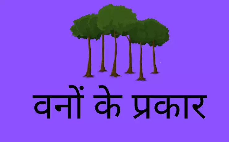 Types of forest in hindi